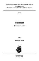 Cover of: Neidhart: Leben und Lieder