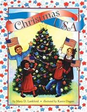 Cover of: Christmas USA by Mary D. Lankford