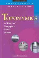 Cover of: Toponymics by Victor R. Savage