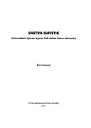 Cover of: Sastra sufistik by Bani Sudardi