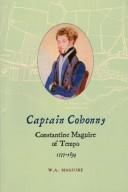 Cover of: Captain Cohonny: Constantine Maguire of Tempo 1777-1834