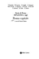 Cover of: Roma capitale by a cura di Vittorio Vidotto ; [saggi di] Francesco Bartolini ... [et al.].