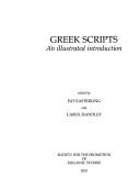 Cover of: Greek scripts by edited by Pat Easterling and Carol Handley.