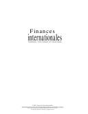 Cover of: Finances internationales: théorie, politique et pratique