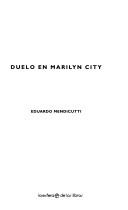 Cover of: Duelo en Marilyn City