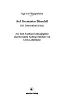 Cover of: Auf Germanias Bärenfell: ein Deutschland-Essay