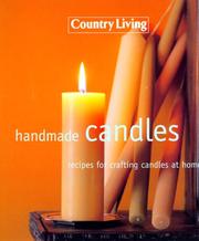 Cover of: Country Living Handmade Candles (Country Living)