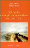 Cover of: Gipfelpunkte des englischen Geisteslebens von 1850-1950
