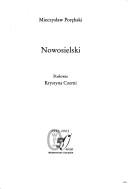 Cover of: Nowosielski