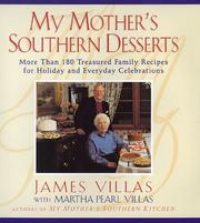 Cover of: My mother's southern desserts