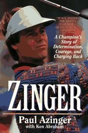 Cover of: Zinger: A Champion's Story of Determination, Courage, and Charging Back