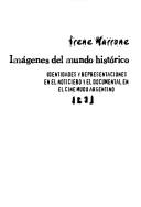 Cover of: Imágenes del mundo histórico by Irene Marrone