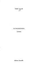 Cover of: Le palestinien: roman