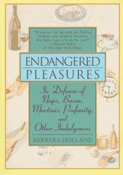Cover of: Endangered Pleasures by Barbara Holland