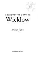 Cover of: A history of County Wicklow