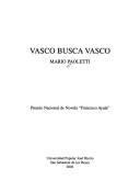 Cover of: Vasco busca vasco by Mario Paoletti