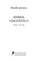 Cover of: Animal linguistico: poemas y canciones