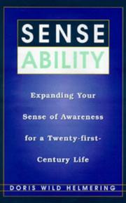 Cover of: Sense ability by Doris Wild Helmering