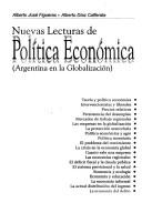 Nuevas lecturas de política económica by Alberto José Figueras