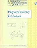 Cover of: Magnetochemistry