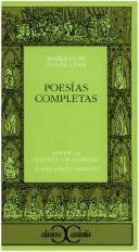 Poems by Santillana, Iñigo López de Mendoza marqués de