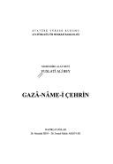 Cover of: Gazâ-name-i Çehrin by Vuslatı Ali Bey