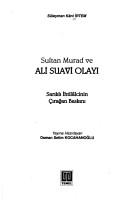 Cover of: Sultan Murad ve Ali Suavi olayı by İrtem, Süleyman Kâni