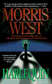 Cover of: Harlequin by Morris West, Morris West