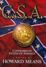 Cover of: C.S.A.--Confederate States of America: a novel