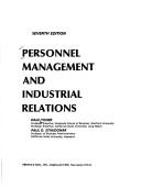 Cover of: Personnel management and industrial relations