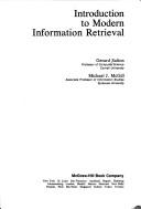 Cover of: Introduction to modern information retrieval