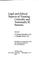 Cover of: Legal and ethical aspects of treating critically and terminally ill patients