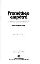 Cover of: Prométhée empêtré: la résistance au changement technique