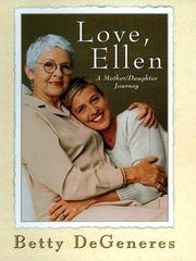 Cover of: Love, Ellen by Betty Degeneres