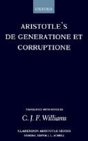 De generatione et corruptione by Aristotle
