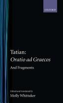 Cover of: Oratio ad Graecos and fragments