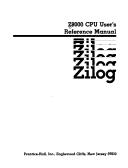 Z8000 CPU user's reference manual