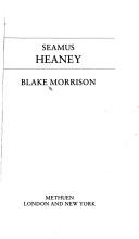 Cover of: Seamus Heaney by Blake Morrison