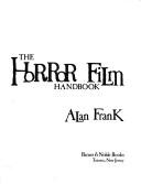 Cover of: The horror film handbook