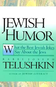 Cover of: Jewish Humor: What the Best Jewish Jokes Say About the Jews
