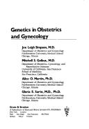 Cover of: Genetics in obstetrics and gynecology by Joe Leigh Simpson ... [et al.].