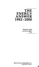 Cover of: The energy answer, 1982-2000