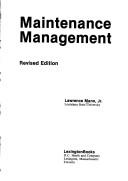 Cover of: Maintenance management