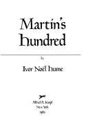 Martin's Hundred by Ivor Noël Hume