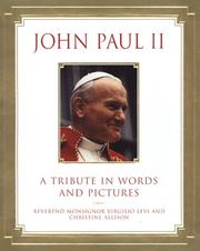 Cover of: John Paul II by Monsignor Virgil Levi