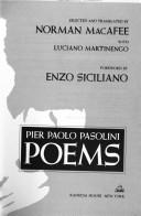 Cover of: Poems by Pier Paolo Pasolini