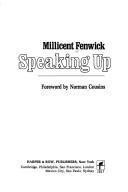 Cover of: Speaking up