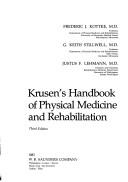 Cover of: Krusen's Handbook of physical medicine and rehabilitation.