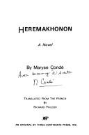 Cover of: Hérémakhonon: a novel