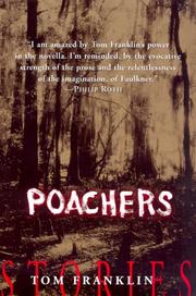 Cover of: Poachers: stories